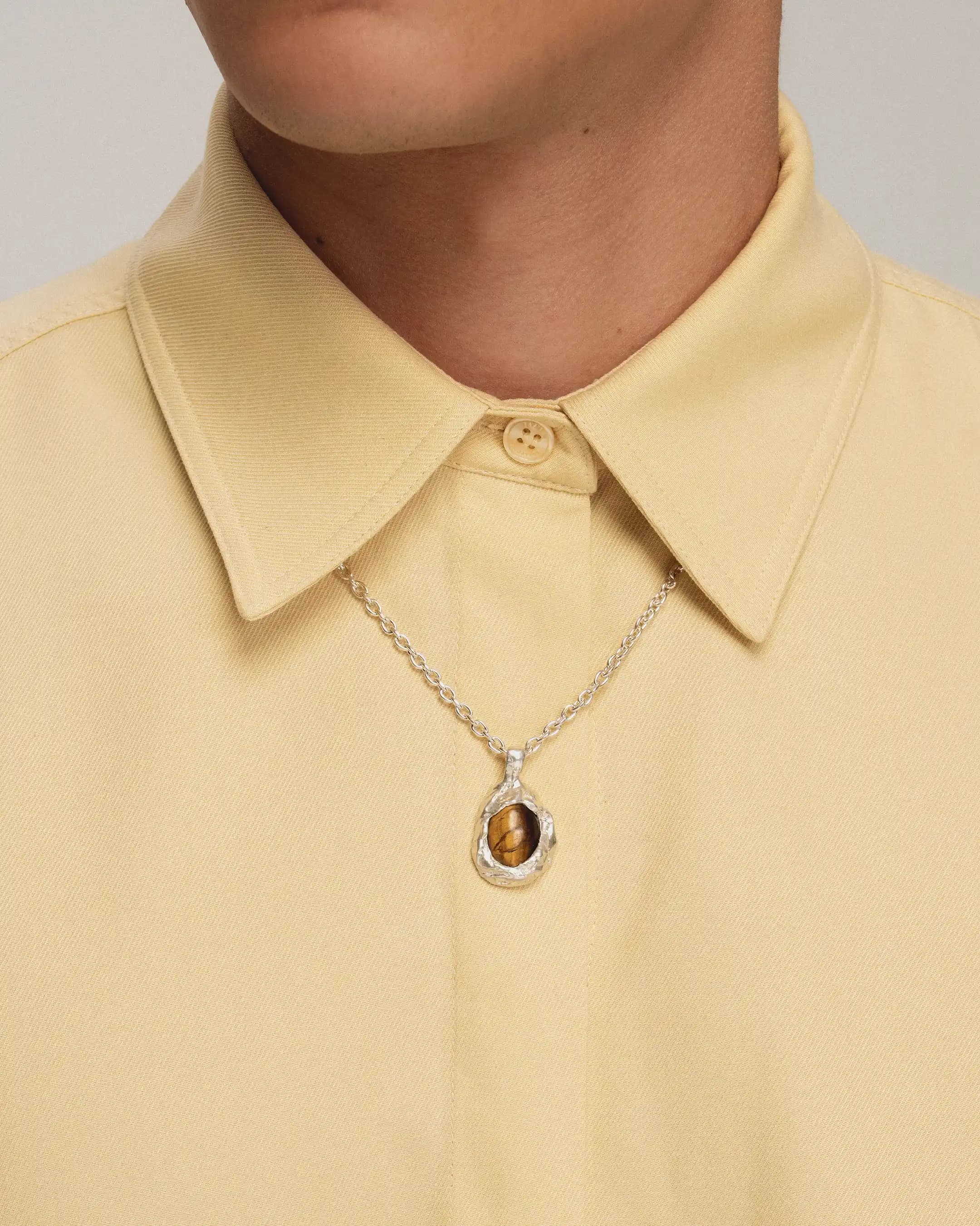 Tiger's Eyes Necklace 2