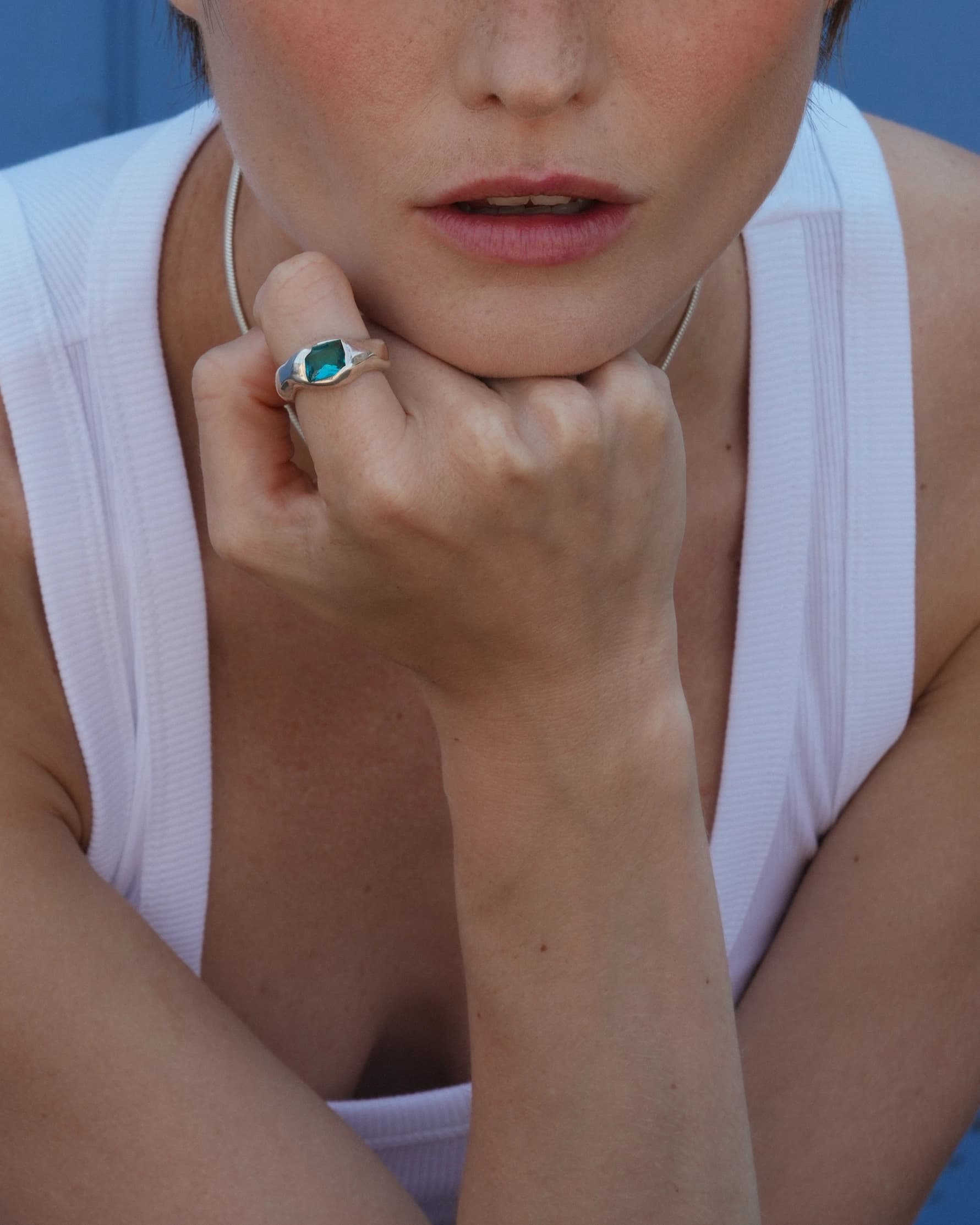 AquaDream Ring Silver 1