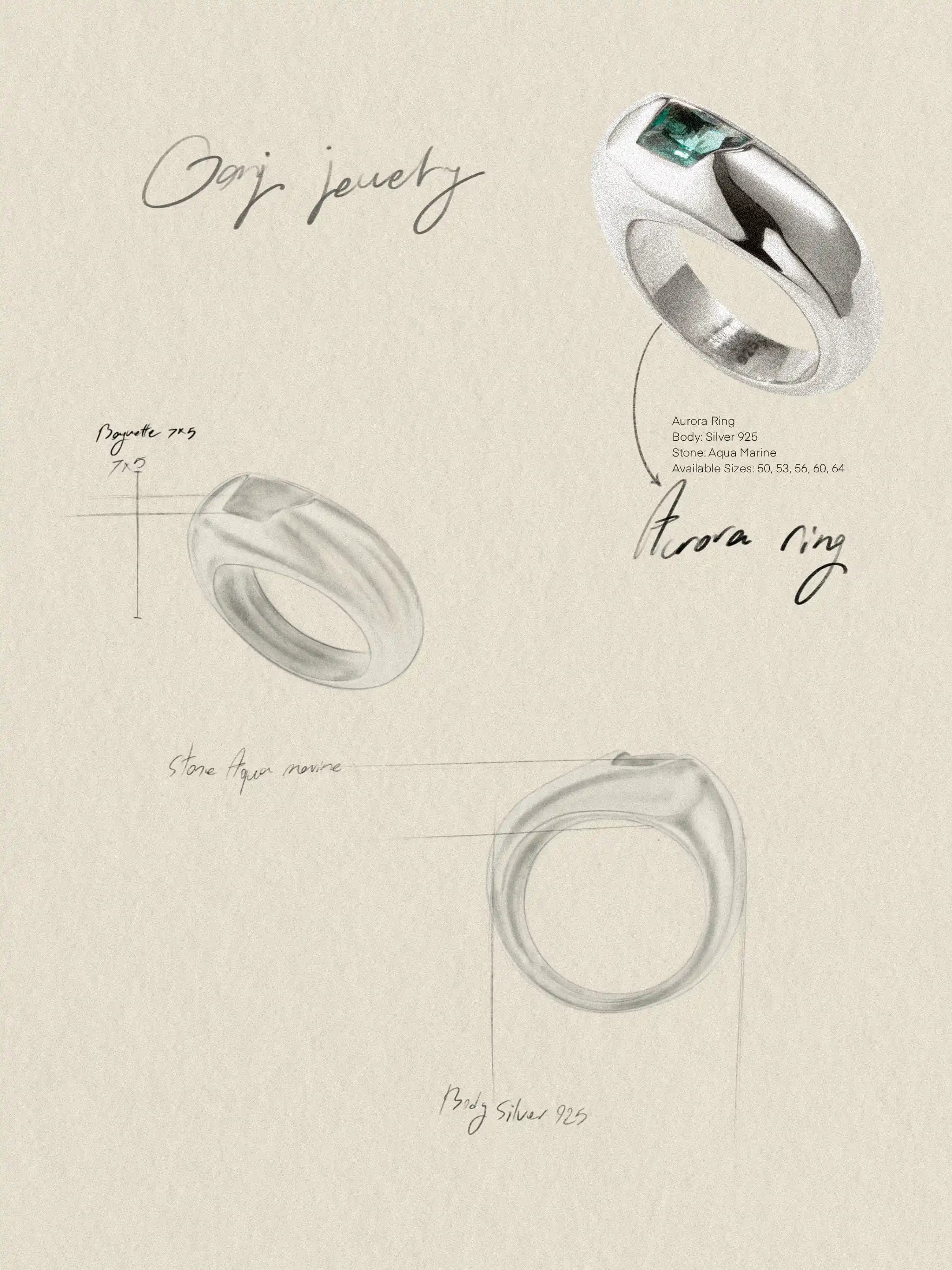 Aurora Ring Silver 2