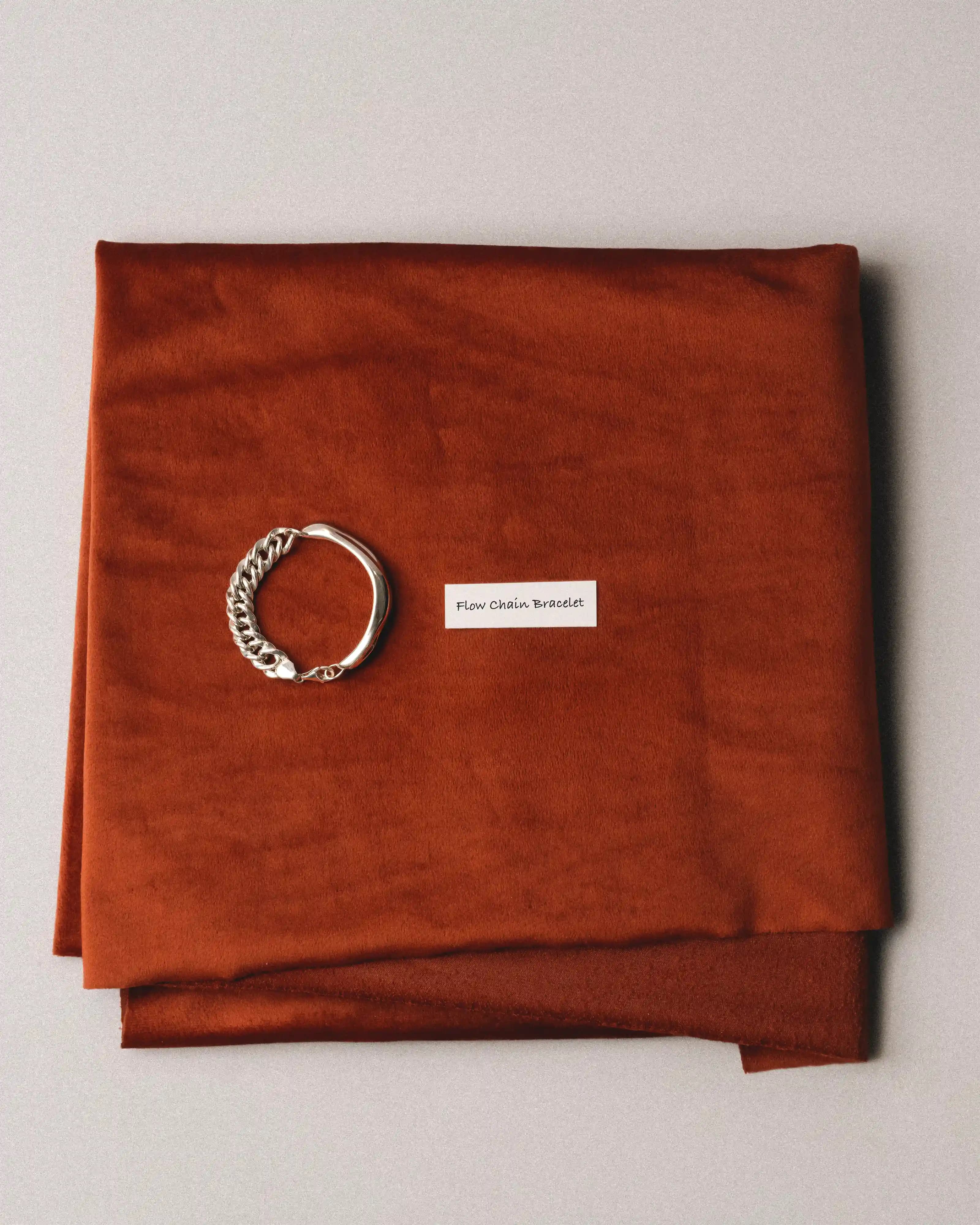 FlowChain Bracelet Silver 6