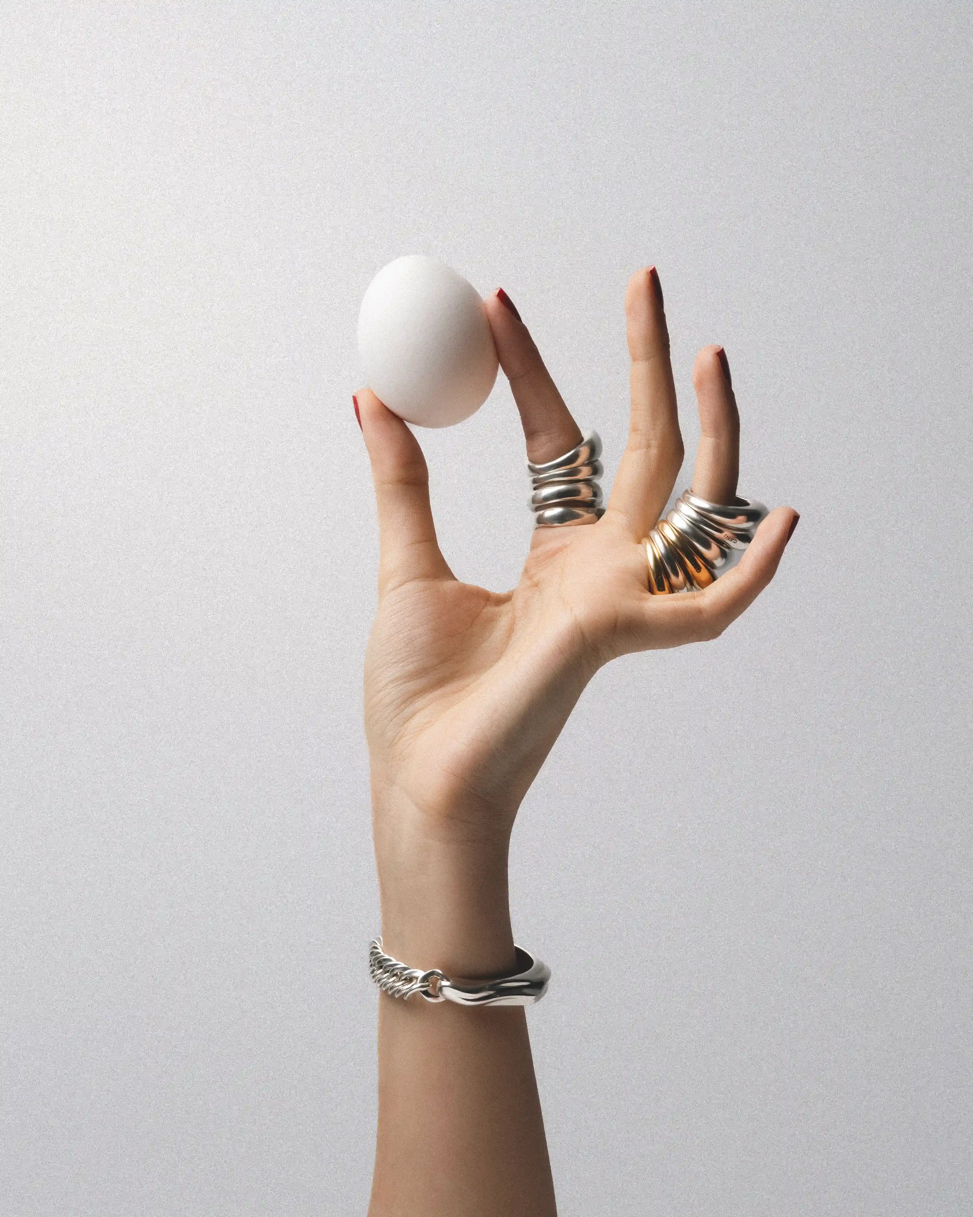 FlowChain Bracelet Silver 5