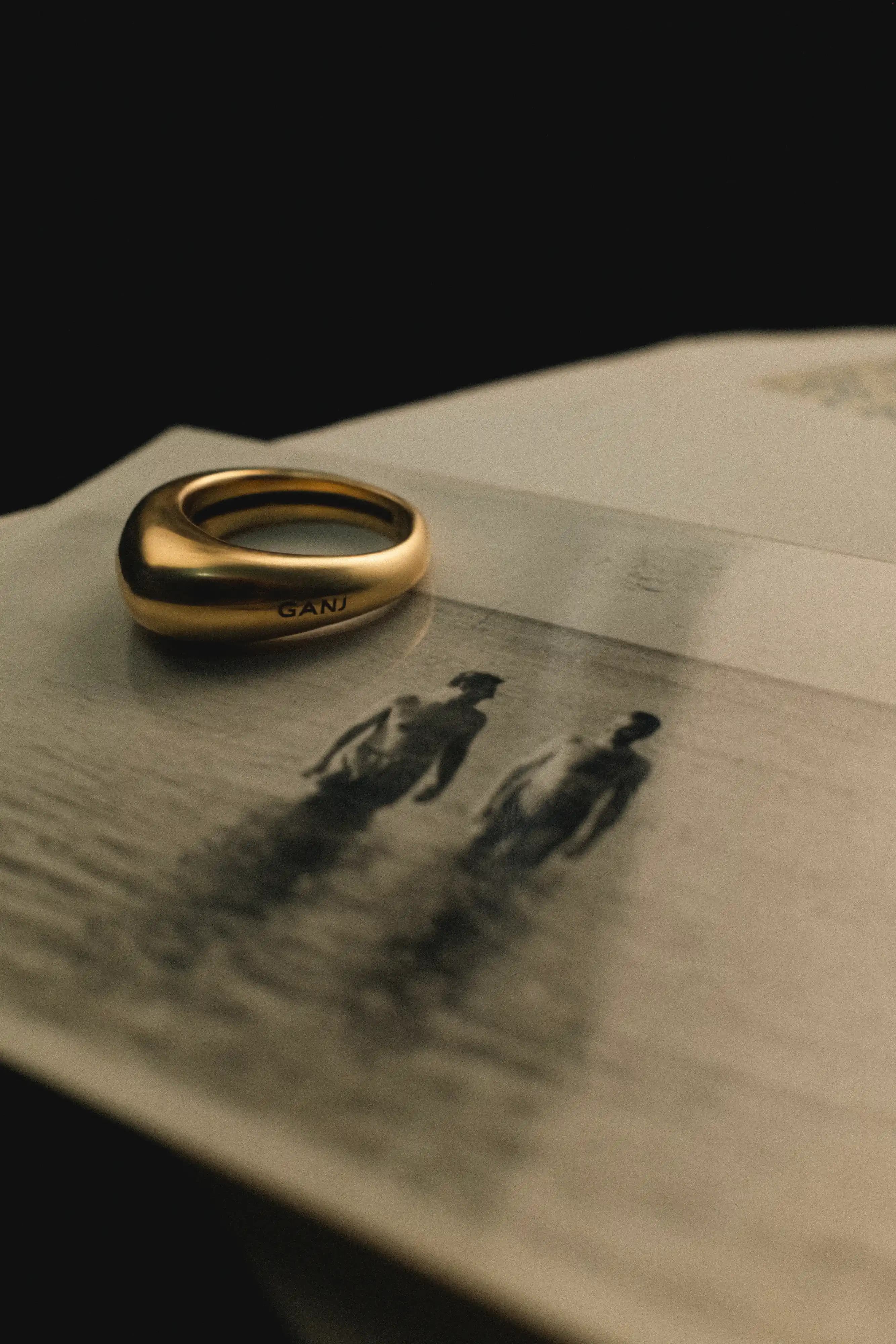 FlowWave Ring Gold 3