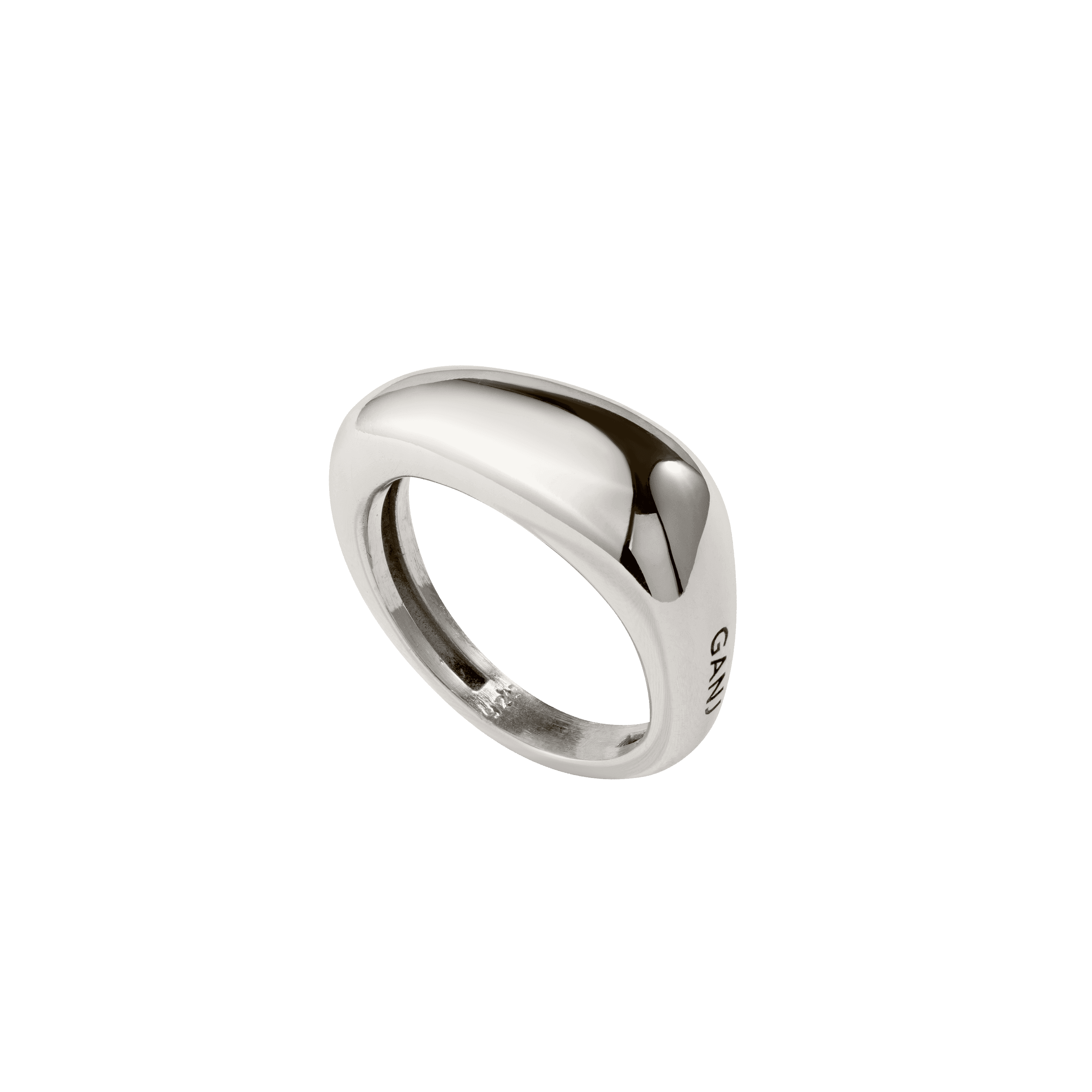 FlowWave Ring Silver 6