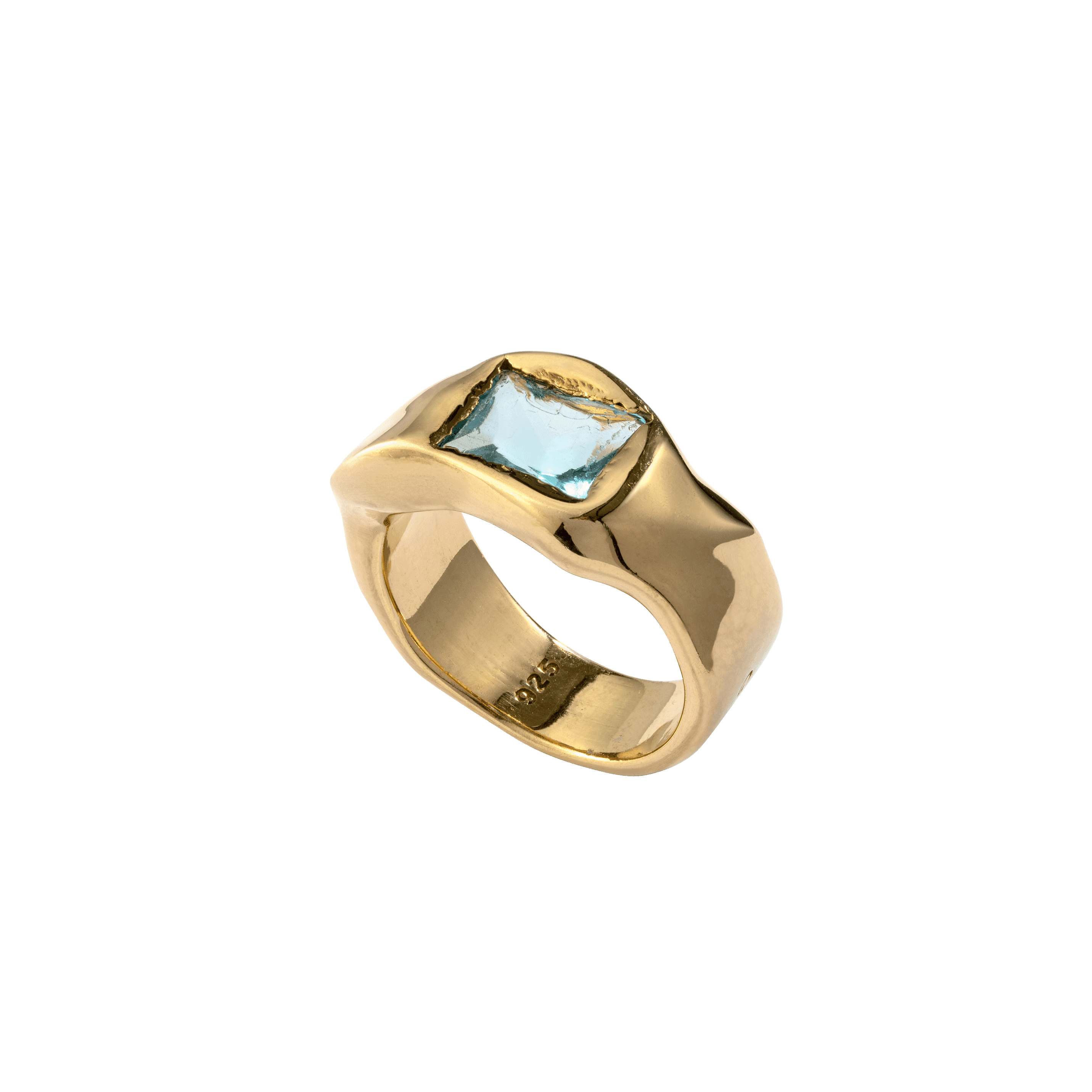 Ocean Dream Ring Gold 5