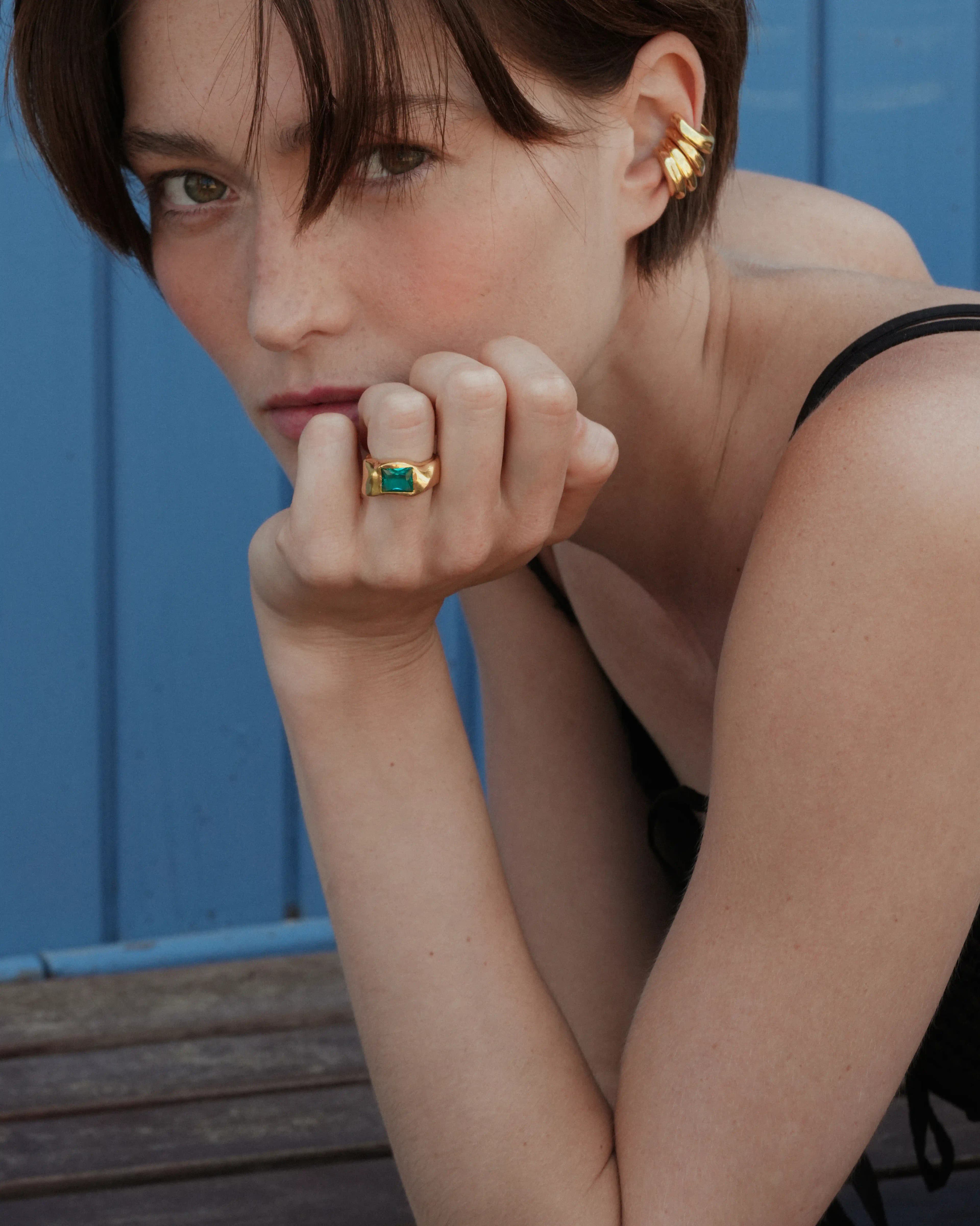 Ocean Dream Ring Gold 1